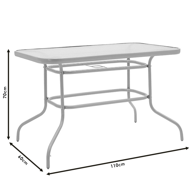 Τραπεζαρία Valor-Calan σετ 5τεμ pakoworld μέταλλο-textilene καφέ 110x60x70εκ Τραπεζαρία Valor-Calan σετ 5τεμ pakoworld μέταλλο-textilene καφέ 110x60x70εκ