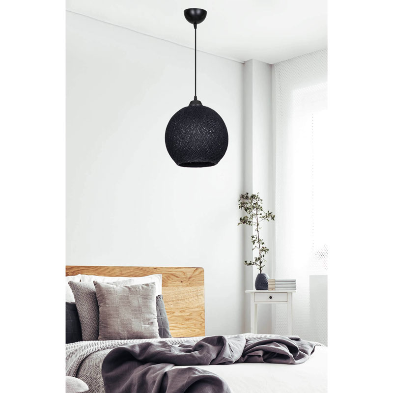Φωτιστικό οροφής μονόφωτο Leshia pakoworld Ε27 μαύρο Φ26x26εκ Φωτιστικό οροφής μονόφωτο Leshia pakoworld Ε27 μαύρο Φ26x26εκ