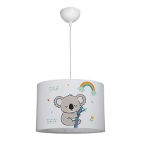 Παιδικό φωτιστικό οροφής Koala pakoworld led E27 πολύχρωμο PVC Φ30x20εκ Παιδικό φωτιστικό οροφής Koala pakoworld led E27 πολύχρωμο PVC Φ30x20εκ