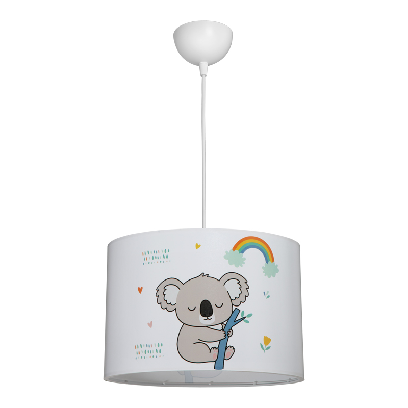 Παιδικό φωτιστικό οροφής Koala pakoworld led E27 πολύχρωμο PVC Φ30x20εκ Παιδικό φωτιστικό οροφής Koala pakoworld led E27 πολύχρωμο PVC Φ30x20εκ