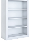 Βιβλιοθήκη Zoel pakoworld λευκό μελαμίνης 80x31.5x180εκ Βιβλιοθήκη Zoel pakoworld λευκό μελαμίνης 80x31.5x180εκ