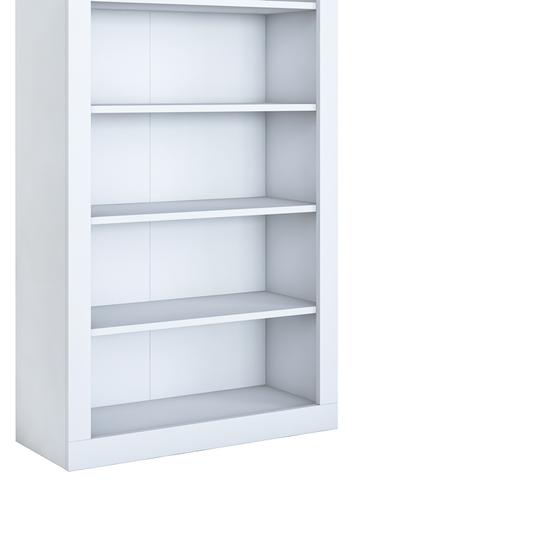 Βιβλιοθήκη Zoel pakoworld λευκό μελαμίνης 80x31.5x180εκ Βιβλιοθήκη Zoel pakoworld λευκό μελαμίνης 80x31.5x180εκ