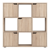 Βιβλιοθήκη Bookel pakoworld σε sonoma απόχρωση 88.5x27.5x89.3εκ Βιβλιοθήκη Bookel pakoworld σε sonoma απόχρωση 88.5x27.5x89.3εκ