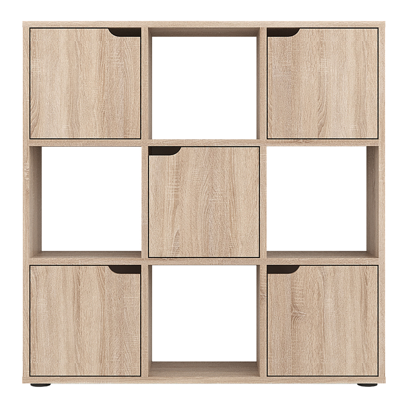 Βιβλιοθήκη Bookel pakoworld σε sonoma απόχρωση 88.5x27.5x89.3εκ Βιβλιοθήκη Bookel pakoworld σε sonoma απόχρωση 88.5x27.5x89.3εκ
