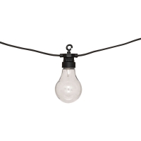 Διακοσμητική γιρλάντα με 10 led φωτάκια Karivan pakoworld σε μαύρη απόχρωση 490x12x6εκ Διακοσμητική γιρλάντα με 10 led φωτάκια Karivan pakoworld σε μαύρη απόχρωση 490x12x6εκ