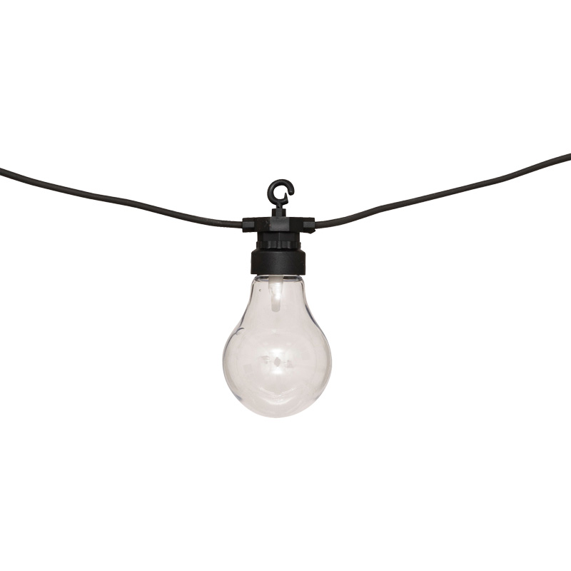 Διακοσμητική γιρλάντα με 10 led φωτάκια Karivan pakoworld σε μαύρη απόχρωση 490x12x6εκ Διακοσμητική γιρλάντα με 10 led φωτάκια Karivan pakoworld σε μαύρη απόχρωση 490x12x6εκ