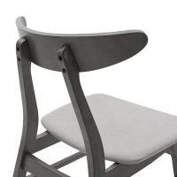 Tραπεζαρία Benson - Orlean pakoworld σετ 7τμχ rustic grey - ύφασμα γκρι 150x90x75εκ Tραπεζαρία Benson - Orlean pakoworld σετ 7τμχ rustic grey - ύφασμα γκρι 150x90x75εκ