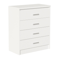 Σετ Κρεβατοκάμαρας Olympus White με Κρεβάτι 140x200εκ Σετ 4τεμ