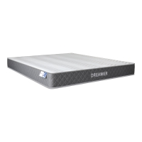 Κρεβάτι με στρώμα Olympus-Dreamer pakoworld antique ανθρακί 160x200εκ