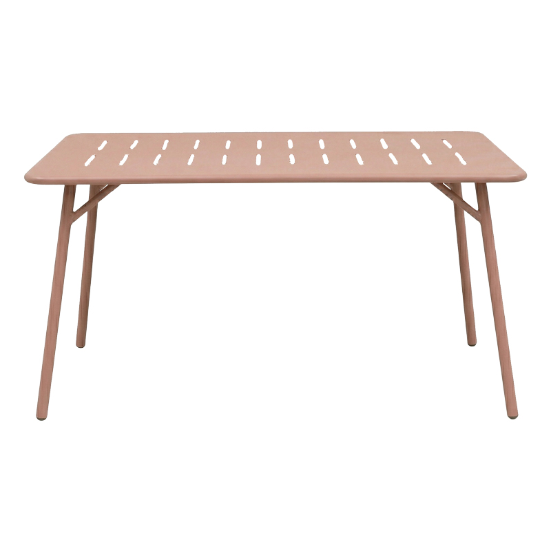 Τραπεζαρία Moraja Deraby pakoworld σετ 5τεμ terracotta μέταλλο 140x80x72εκ Τραπεζαρία Moraja Deraby pakoworld σετ 5τεμ terracotta μέταλλο 140x80x72εκ