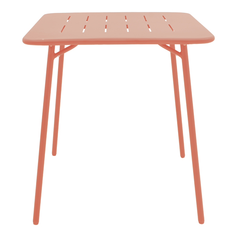 Τραπεζαρία Moraja Deraby pakoworld σετ 3τεμ terracotta μέταλλο 70x70x73εκ Τραπεζαρία Moraja Deraby pakoworld σετ 3τεμ terracotta μέταλλο 70x70x73εκ