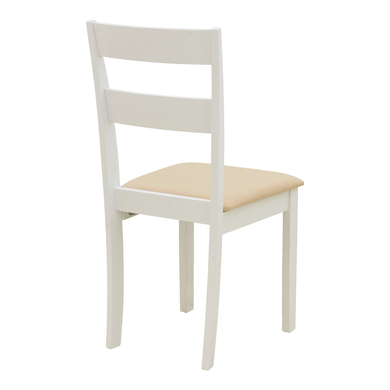 Τραπεζαρία Dallan Lars pakoworld 5τεμ λευκό rubberwood Φ100(+38)x100x75εκ Τραπεζαρία Dallan Lars pakoworld 5τεμ λευκό rubberwood Φ100(+38)x100x75εκ