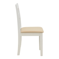 Τραπεζαρία Dallan Lars pakoworld 5τεμ λευκό rubberwood Φ100(+38)x100x75εκ Τραπεζαρία Dallan Lars pakoworld 5τεμ λευκό rubberwood Φ100(+38)x100x75εκ