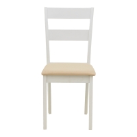 Τραπεζαρία Dallan Lars pakoworld 5τεμ λευκό rubberwood Φ100(+38)x100x75εκ Τραπεζαρία Dallan Lars pakoworld 5τεμ λευκό rubberwood Φ100(+38)x100x75εκ