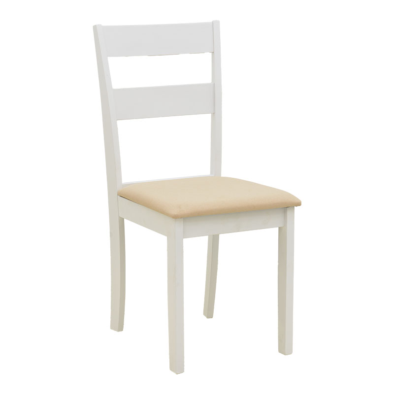 Τραπεζαρία Dallan Mabor pakoworld 7τεμ λευκό rubberwood 120-150x80x73,8εκ Τραπεζαρία Dallan Mabor pakoworld 7τεμ λευκό rubberwood 120-150x80x73,8εκ