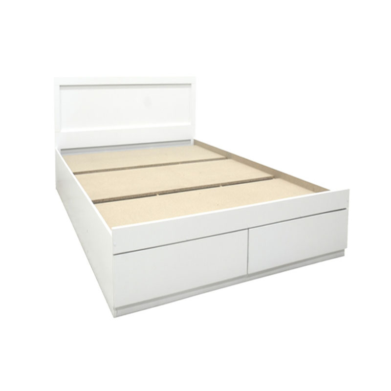 Κρεβάτι με στρώμα και συρτάρι Olympus-Perfecto pakoworld λευκό 120x200εκ Κρεβάτι με στρώμα και συρτάρι Olympus-Perfecto pakoworld λευκό 120x200εκ