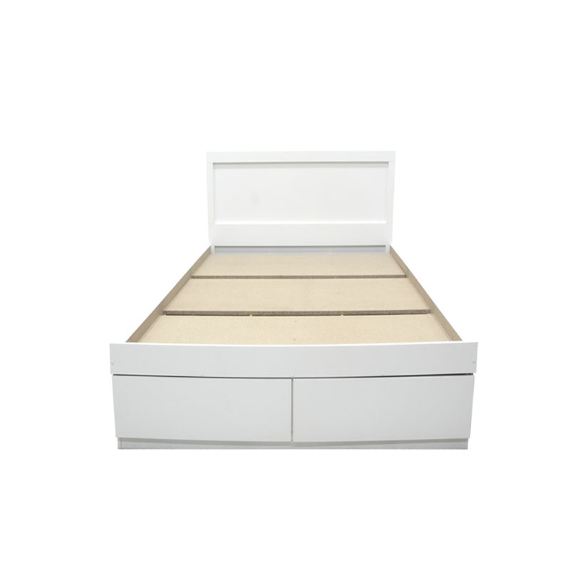 Κρεβάτι με στρώμα και συρτάρι Olympus-Perfecto pakoworld λευκό 120x200εκ Κρεβάτι με στρώμα και συρτάρι Olympus-Perfecto pakoworld λευκό 120x200εκ