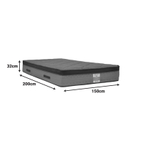 Στρώμα Deluxe pakoworld pocket spring διπλής όψης 32cm 150x200εκ Στρώμα Deluxe pakoworld pocket spring διπλής όψης 32cm 150x200εκ