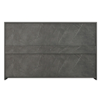 Συρταριέρα Cindy pakoworld 6 συρταριών γκρι μαρμάρου 120x40x75εκ