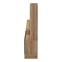 Σύνθετο σαλονιού Seruno pakoworld oak - μαύρο μαρμάρου 170x25x100εκ Σύνθετο σαλονιού Seruno pakoworld oak - μαύρο μαρμάρου 170x25x100εκ
