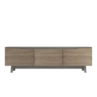 Έπιπλο τηλεόρασης Kasandra pakoworld μπεζ μαρμάρου-sonoma 180x35x48.5εκ Έπιπλο τηλεόρασης Kasandra pakoworld μπεζ μαρμάρου-sonoma 180x35x48.5εκ