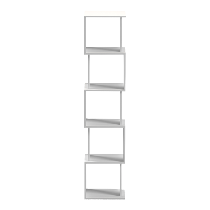 Βιβλιοθήκη Cubik pakoworld λευκό 35x30x161εκ