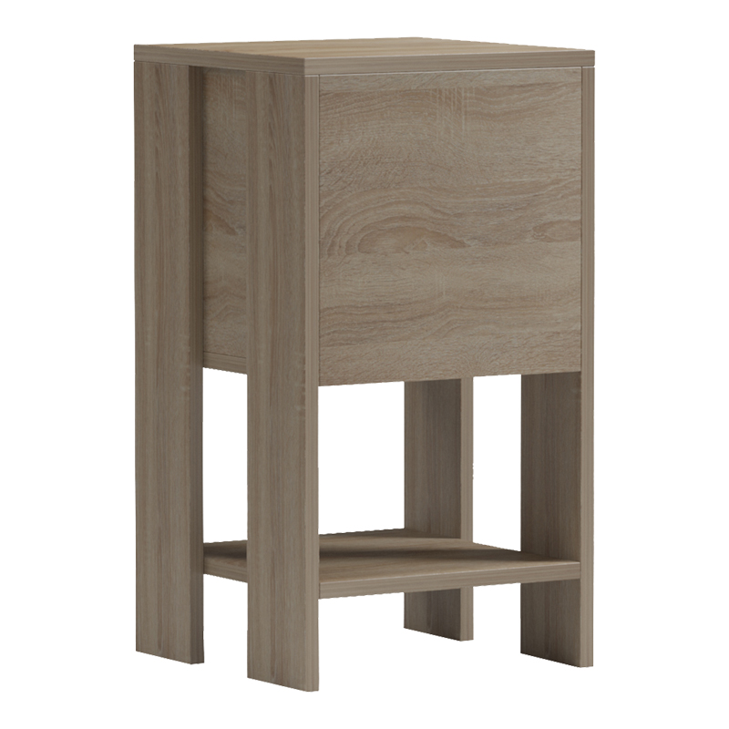 Κομοδίνο Reppo pakoworld sonoma 30x30x55εκ Κομοδίνο Reppo pakoworld sonoma 30x30x55εκ