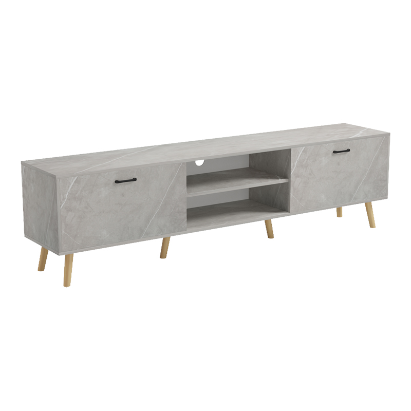 Έπιπλο τηλεόρασης Gorna pakoworld μπεζ εφέ μαρμάρου 180x35x48.6εκ Έπιπλο τηλεόρασης Gorna pakoworld μπεζ εφέ μαρμάρου 180x35x48.6εκ