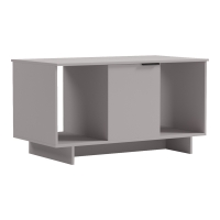 Τραπέζι σαλονιού Nalinda pakoworld taupe 100x55x55εκ Τραπέζι σαλονιού Nalinda pakoworld taupe 100x55x55εκ