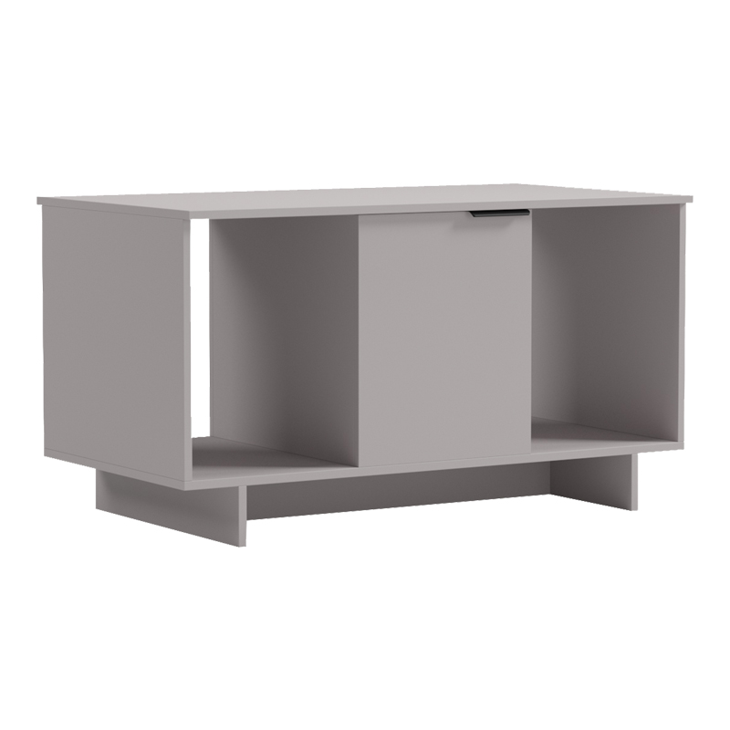 Τραπέζι σαλονιού Nalinda pakoworld taupe 100x55x55εκ Τραπέζι σαλονιού Nalinda pakoworld taupe 100x55x55εκ