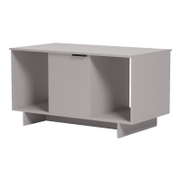 Τραπέζι σαλονιού Nalinda pakoworld taupe 100x55x55εκ Τραπέζι σαλονιού Nalinda pakoworld taupe 100x55x55εκ