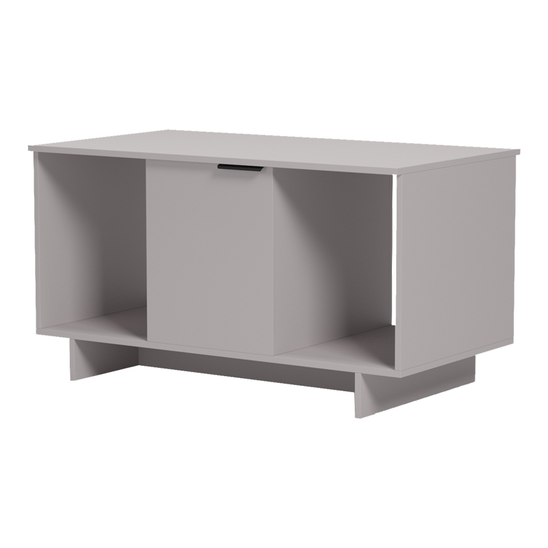 Τραπέζι σαλονιού Nalinda pakoworld taupe 100x55x55εκ Τραπέζι σαλονιού Nalinda pakoworld taupe 100x55x55εκ