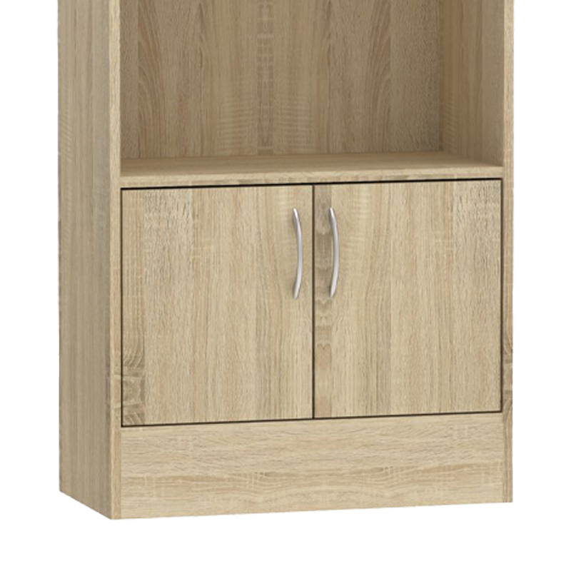 Βιβλιοθήκη Negan pakoworld sonoma μελαμίνης 60x30x120εκ Βιβλιοθήκη Negan pakoworld sonoma μελαμίνης 60x30x120εκ