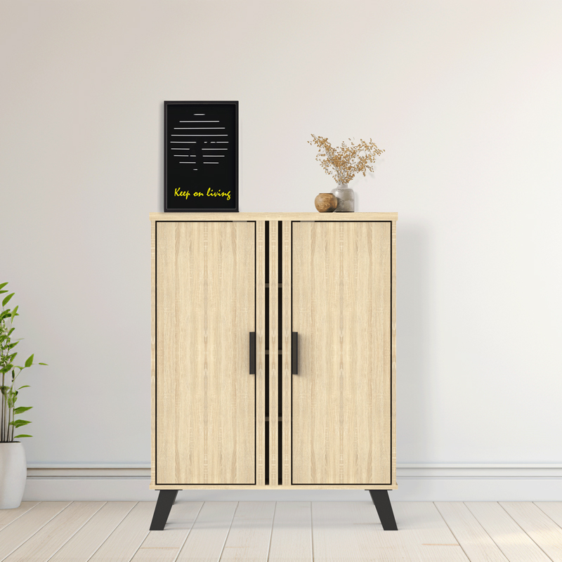 Παπουτσοθήκη-ντουλάπι Shoby pakoworld sonoma 70.5x30x91εκ Παπουτσοθήκη-ντουλάπι Shoby pakoworld sonoma 70.5x30x91εκ