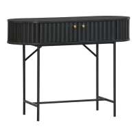Κονσόλα Zakro pakoworld MDF-μέταλλο σε μαύρη απόχρωση 100x35x75εκ Κονσόλα Zakro pakoworld MDF-μέταλλο σε μαύρη απόχρωση 100x35x75εκ