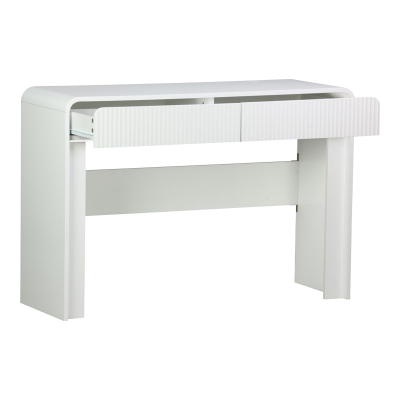 Κονσόλα Zeplen pakoworld λευκό mdf 110x38x75εκ Κονσόλα Zeplen pakoworld λευκό mdf 110x38x75εκ