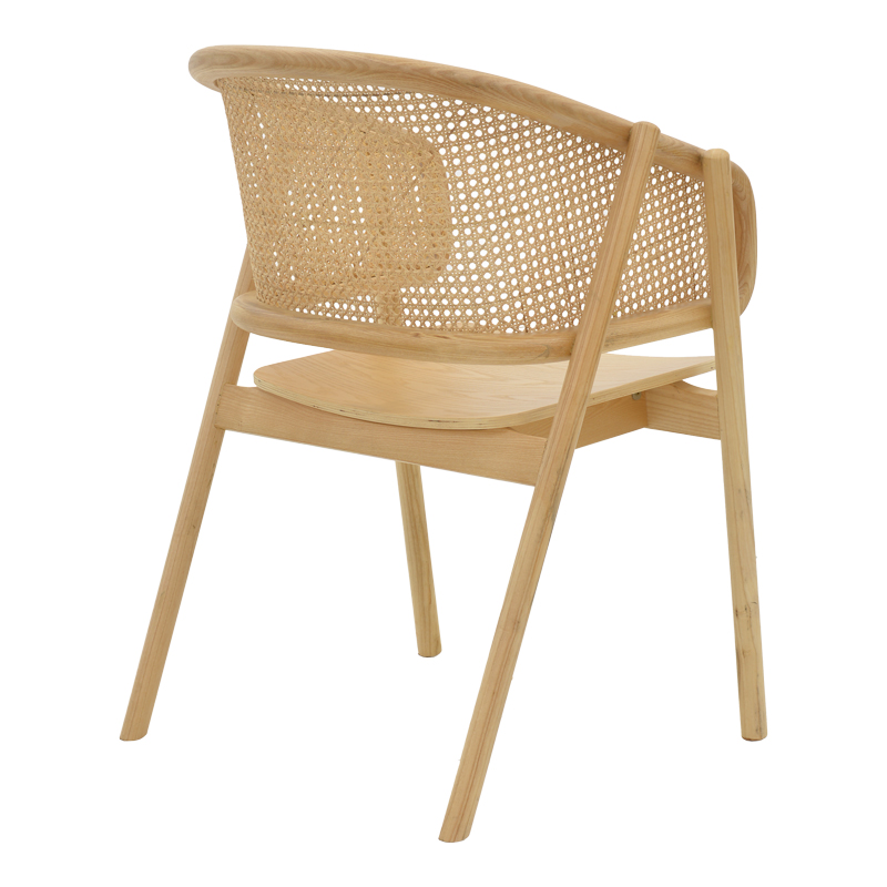 Πολυθρόνα Wenzy pakoworld φυσικό Rattan - μασίφ ξύλο toon 59x58x78εκ Πολυθρόνα Wenzy pakoworld φυσικό Rattan - μασίφ ξύλο toon 59x58x78εκ