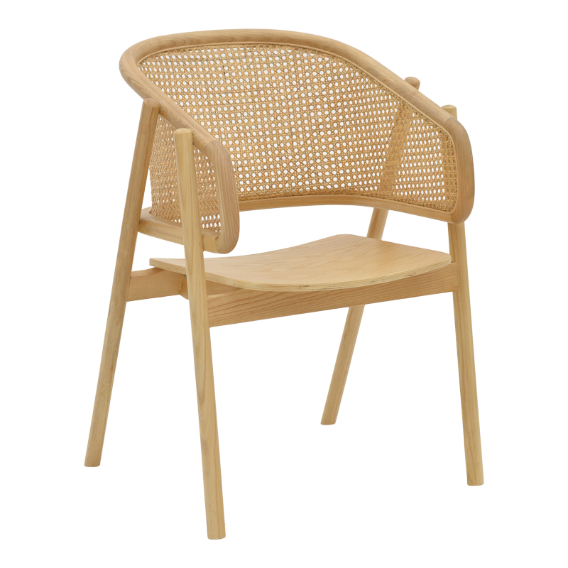 Πολυθρόνα Wenzy pakoworld φυσικό Rattan - μασίφ ξύλο toon 59x58x78εκ Πολυθρόνα Wenzy pakoworld φυσικό Rattan - μασίφ ξύλο toon 59x58x78εκ