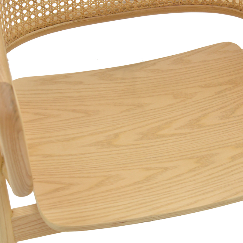 Πολυθρόνα Wenzy pakoworld φυσικό Rattan - μασίφ ξύλο toon 59x58x78εκ Πολυθρόνα Wenzy pakoworld φυσικό Rattan - μασίφ ξύλο toon 59x58x78εκ