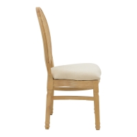 Καρέκλα Canco pakoworld φυσικό rubberwood-φυσικό rattan 50x53x98εκ Καρέκλα Canco pakoworld φυσικό rubberwood-φυσικό rattan 50x53x98εκ