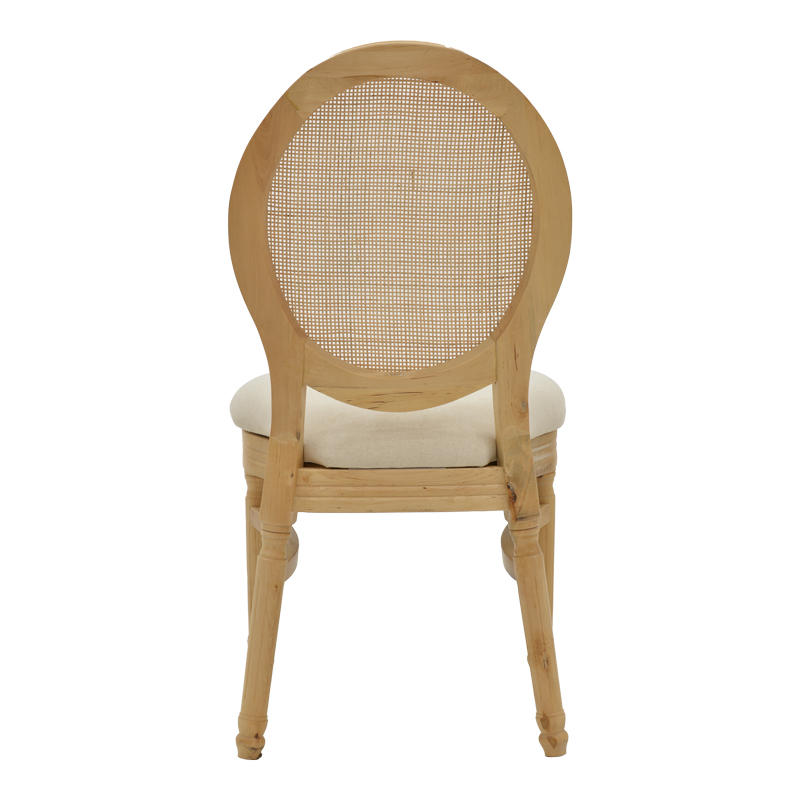 Καρέκλα Canco pakoworld φυσικό rubberwood-φυσικό rattan 50x53x98εκ Καρέκλα Canco pakoworld φυσικό rubberwood-φυσικό rattan 50x53x98εκ