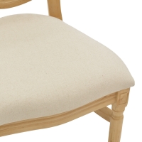 Καρέκλα Canco pakoworld φυσικό rubberwood-φυσικό rattan 50x53x98εκ Καρέκλα Canco pakoworld φυσικό rubberwood-φυσικό rattan 50x53x98εκ