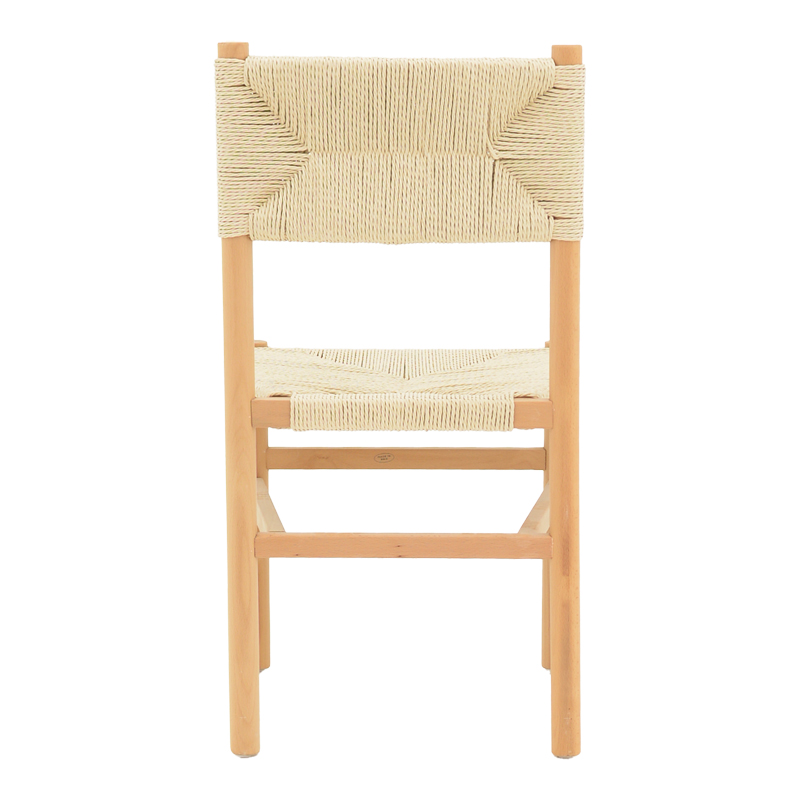 Καρέκλα Oarvine pakoworld φυσικό rubberwood-φυσικό σχοινί 46x52x88εκ Καρέκλα Oarvine pakoworld φυσικό rubberwood-φυσικό σχοινί 46x52x88εκ