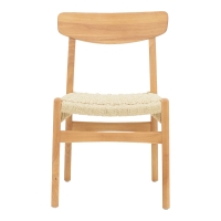 Καρέκλα Eaprine pakoworld φυσικό σχοινί-rubberwood 49x53x77εκ Καρέκλα Eaprine pakoworld φυσικό σχοινί-rubberwood 49x53x77εκ