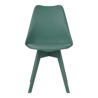Καρέκλα Gaston I pakoworld PP-PU σε μέντα απόχρωση 48.5x53.5x81.5εκ
