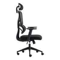 Καρέκλα γραφείου διευθυντή Cadrey pakoworld mesh μαύρο 67x64x120-128εκ