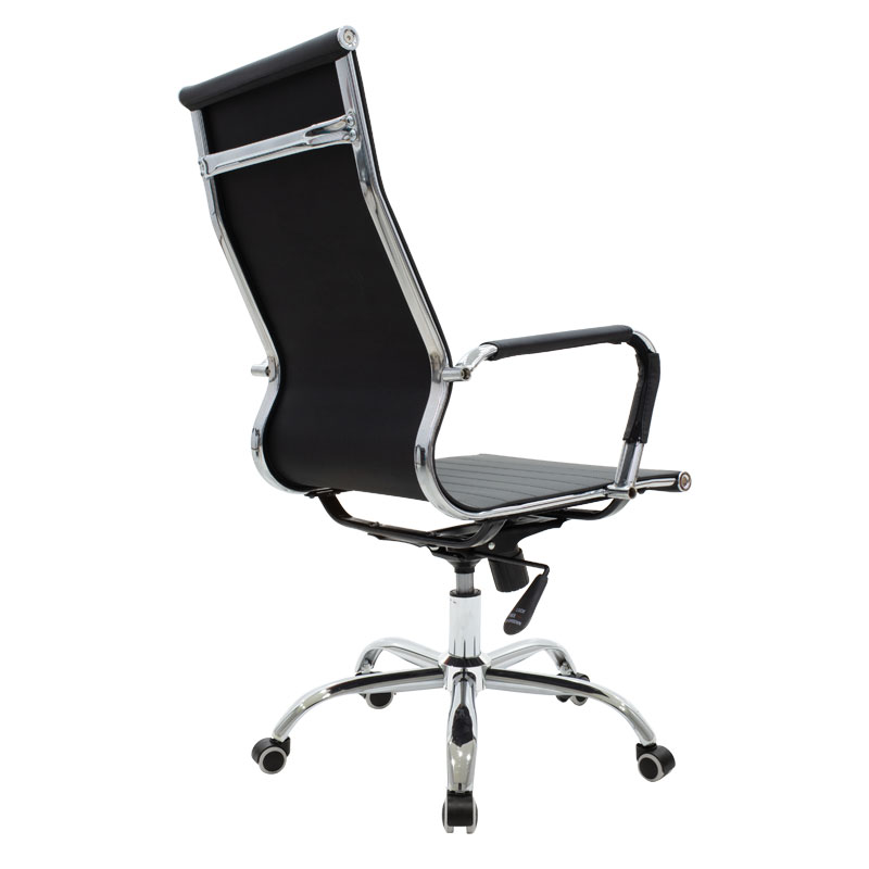 Καρέκλα γραφείου διευθυντή Valter pakoworld μαύρο pu 55.5x58x108εκ Καρέκλα γραφείου διευθυντή Valter pakoworld μαύρο pu 55.5x58x108εκ