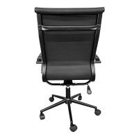 Καρέκλα γραφείου διευθυντή Valter pakoworld pu μαύρο 55.5x58x108εκ