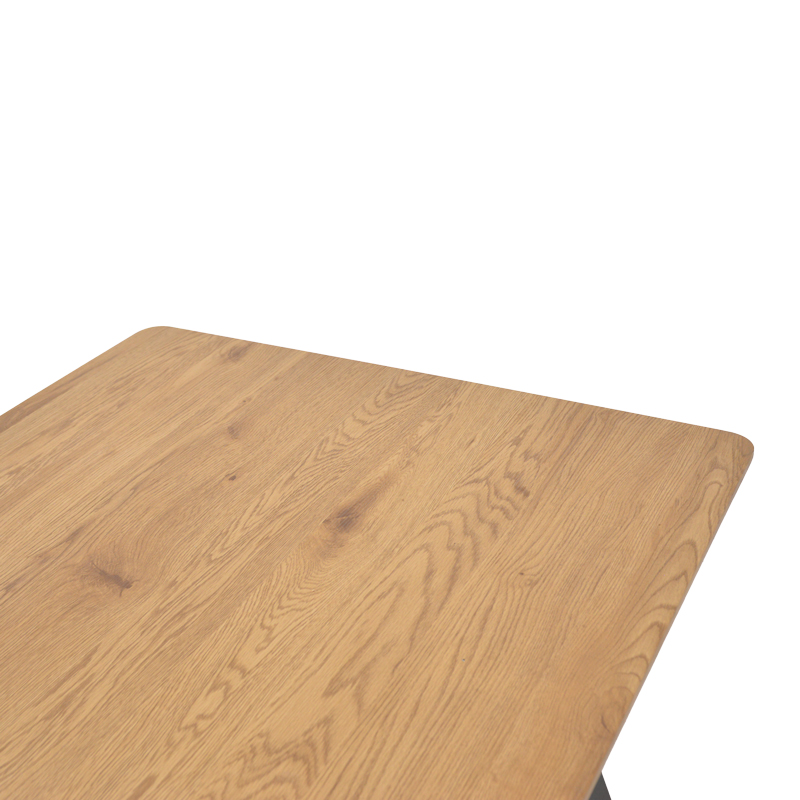 Τραπέζι Winor pakoworld φυσικό mdf-πόδι μαύρο μεταλλικό 140x80x75εκ Τραπέζι Winor pakoworld φυσικό mdf-πόδι μαύρο μεταλλικό 140x80x75εκ
