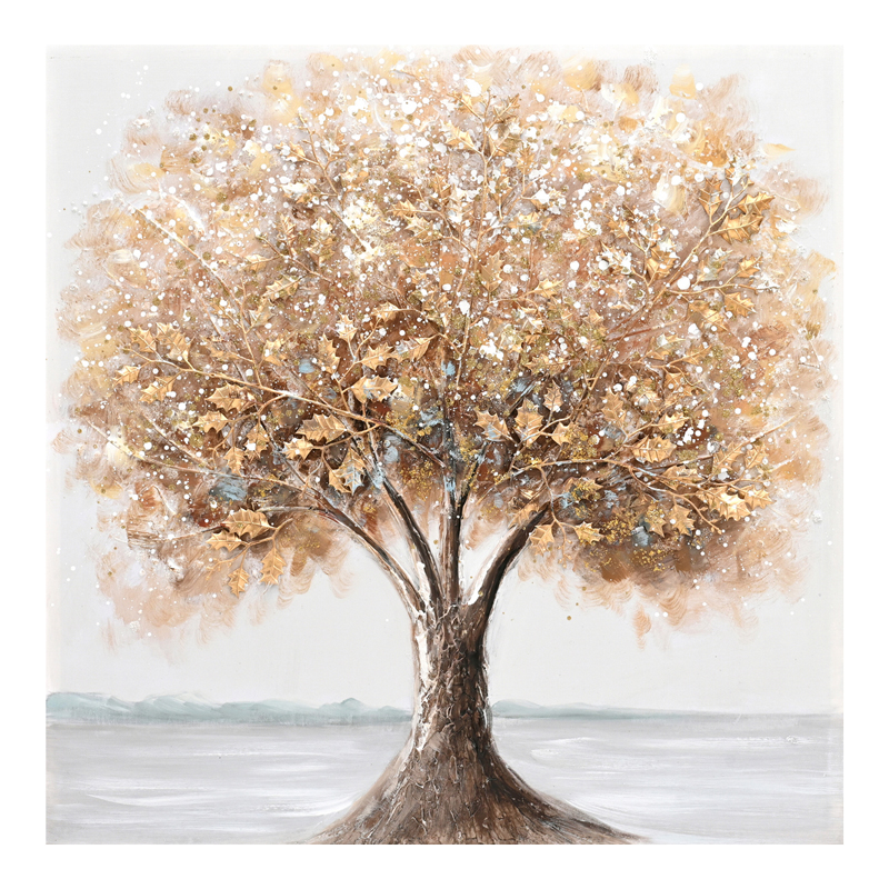 Πίνακας σε καμβά Nator II 3D Inart 80x3x80εκ